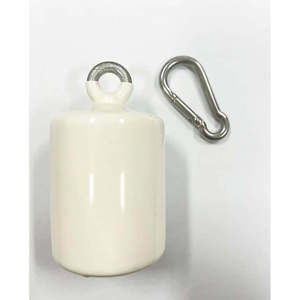 ตุ้มถ่วงน้ำหนักธงอะลูมิเนียมแบบตาเดียว 3 ปอนด์ สำหรับติดตั้งด้านล่างธงกลางแจ้ง ป้องกันธงปลิวไหว อุปกรณ์เสริมสำหรับแสดงธงในพื้นที่ลมแรง เพิ่มความมั่นคงของธง - Product Image 2