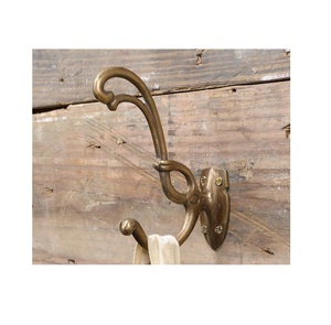 Antique Style Aluminum <b>Wall</b> <b>Hook</b> With Rustic Finish Perfect For Farmhouse Interiors And Traditional Styled <b>Wall</b> Decor - Product Image 1