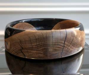 ชามมะพร้าวสำหรับตกแต่งพิมพ์เคลือบทำด้วยมือ/ออร์แกนิก/มังสวิรัติ/เป็นมิตรกับสิ่งแวดล้อม/ยั่งยืนและ100% ธรรมชาติสนุก/สดใส - Product Image 5