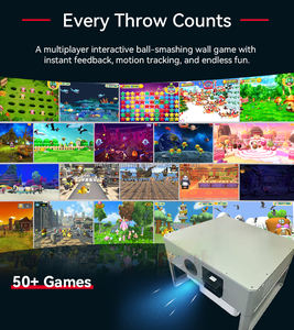 इंटरैक्टिव दीवार गेम प्रोजेक्टर मोशन बॉल हिट प्रक्षेपण प्रक्षेपण गेम डिजिटल स्मैश लक्ष्य दीवार - Product Image 6
