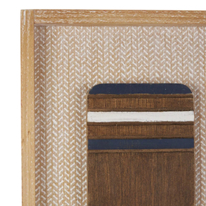 Vente chaude Art mural en bois moderne fait à la main Meilleure qualité Cadre mural Prix raisonnable Art mural en bois - Product Image 4