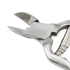 Nouveau baril d'ongles en acier inoxydable de qualité allemande pince à ongles à ressort Sharp Clipper Instruments de podiatrie Instrument de base chirurgical - Product Image 1