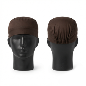 Gorras de Chef OEM de Alta Calidad al por Mayor - Venta de Gorras Unisex Impermeables de Poliéster/Algodón con Estampado Digital y Cierre a Presión Blackhardson - Product Image 1