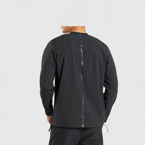 Custom <b>Men's</b> <b>Long</b> <b>Sleeve</b> <b>T</b>-<b>Shirt</b> and Joggers Set High Quality Breathable Fitness Sportswear for Autumn Plus Size Low MOQ - Product Image 2