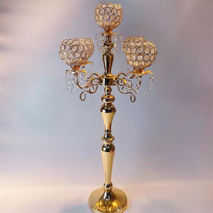 Bougeoir en cristal, décoration de la maison, autre support de bougie brillant, pour l'intérieur et l'extérieur - Product Image 6