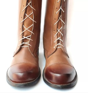 Botas ecuestres de cuero, suministros ecuestres, botas largas, equipo antideslizante, Ultra resistentes al desgaste, 2023 - Product Image 6