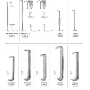 Ensemble de rétracteurs manuels en acier inoxydable Farabeuf, 2 pièces, 12 cm, instruments chirurgicaux de haute qualité, approuvés CE ISO, garantie de 5 ans - Product Image 2
