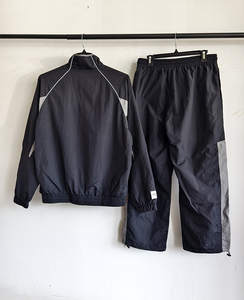 Ensemble de survêtement imperméable et respirant pour homme, coupe-vent léger avec capuche et cordon de serrage, veste et pantalon de sport, streetwear - Product Image 1