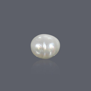 Perles de Basra 3,32 carats, perles d'eau douce naturelles de couleur blanche rose, baroques, en vrac, pour la création de bijoux de mode - Product Image 2