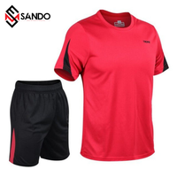 Uniformes de tenis de diseño personalizado para hombre, conjunto de ropa deportiva cómoda, uniforme de jersey para fitness al aire libre