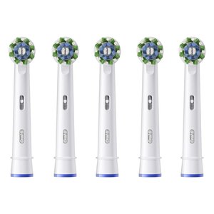 แปรงสีฟันแบบเปลี่ยนหัว CROSS ACTION <span class=keywords><strong>Pro</strong></span> สีขาว (5 ชิ้น) - Product Image 1