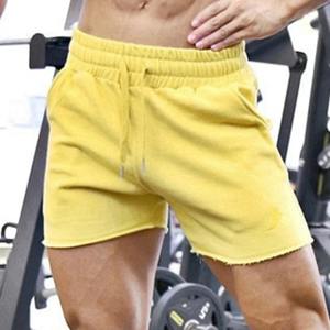 Pantalones cortos de verano para hombre, pantalones de chándal de entrenamiento para gimnasio, cómodos pantalones cortos de cintura elástica para entrenamiento, senderismo, sólidos - Product Image 3