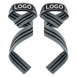 2025 personnalisé robuste Fitness rembourré sangles d'haltérophilie poids gymnastique tirer levage dragonne pour hommes - Product Image 4