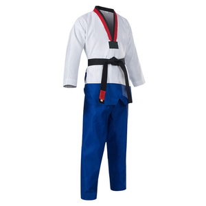 Juego de uniformes personalizados BJJ GI, ropa de artes marciales reutilizable de servicio pesado ligero con función de estiramiento del logotipo frontal - Product Image 2