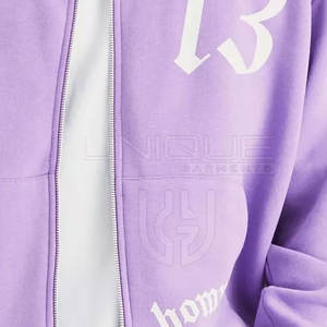 Hecho en el mejor material Nueva moda Puff Impresión Chándal Conjunto Slim Fit Nuevo diseño Chándal hecho a medida - Product Image 4