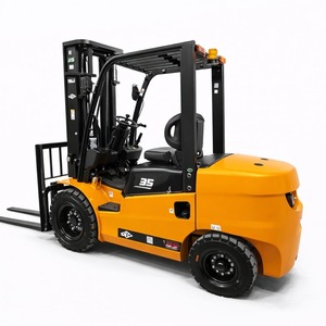 Chariot élévateur diesel 2 tonnes, 2,5 tonnes, 3 tonnes, 3,5 tonnes de capacité nominale, commande assise, déplaceur latéral hydraulique, 4x4 pour utilisation en intérieur - Product Image 1