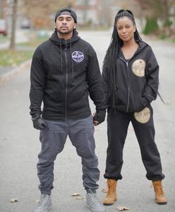 Sweat-shirts à capuche gris à imprimé numérique de haute qualité, coupe régulière, logo personnalisé en gros, décontracté, sport, streetwear, hiver, avec poche et cordon - Product Image 3