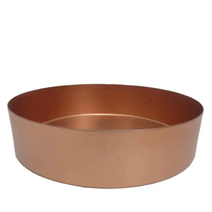 Tazón de Cobre de Diseño Simple con Pulido Natural, Precio Económico, Diseño con Pulido, Tazón para Servir Masa para Uso en el Hogar, Hoteles y Restaurantes - Product Image 1