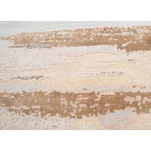 Tapis Entropy Blue en laine et soie de bambou noué à la main, classique, grand format, pour salon, adolescents, abstrait (1699 (Cs-01)) - Product Image 3