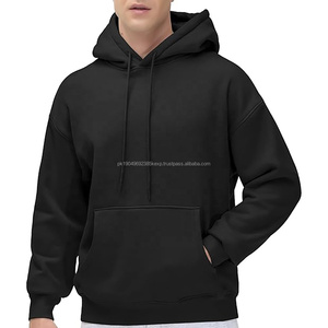 European and <b>American</b> Men <b>Hoodie</b> Autumn and Winter New Top Plus Velvet Hooded Sweater With Good Quality - Product Image 1