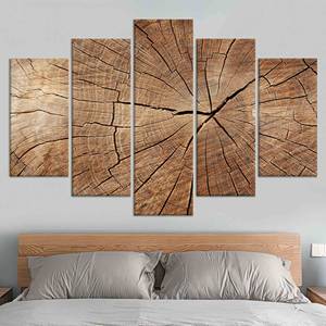 Impression sur toile : élégante décoration murale de Noël, lot de 5 toiles assorties - Product Image 1
