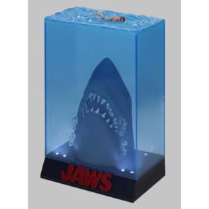 50th Anniversary LED Edition Jaws 3D <b>Poster</b> Statue Featuring Jurassic World Characters - Product Image 1