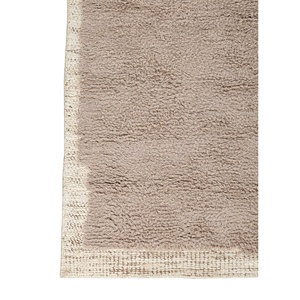 Alfombra de Lana Tejida Plana Color Marfil, Alfombra de Salón de Algodón Orgánico con Color Sólido para el Hogar, Alfombra Rectangular de Yute PDJW-123 - Product Image 4