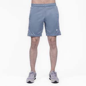 Shorts de sport 100% polyester avec cordon de serrage taille haute XS pour l'entraînement estival gris - Product Image 1
