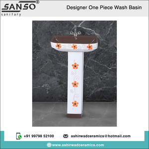 Lavabo de mano de una pieza de diseñador lujoso Forma ovalada de alta calidad Ampliamente vendido Precio de mercado bajo Compradores al por mayor Bienvenidos - Product Image 2