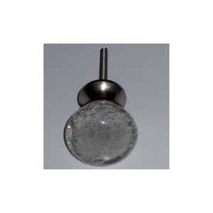 2025 Trendy Look Clear Glass Knobs and Handle Furniture Decorating Attractive Look Cupboard Door <b>Puller</b> Handles New Arrival - Product Image 2