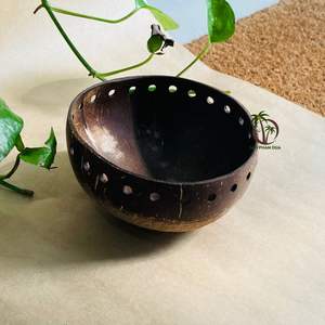 Bol en coquille de noix de coco naturelle, LOGO personnalisé sur demande, haute qualité, vente en gros du VIETNAM, décoration de la maison - Product Image 4