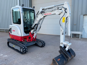 Mini-excavatrice Takeuchi TB225, 2,5 tonnes, compacte, diesel, sur chenilles |   Équipement de construction hydraulique au meilleur prix de gros - Product Image 2