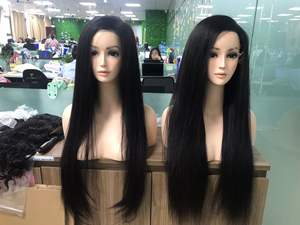 วิกผมบริสุทธิ์แบบ Remy 100% สองชั้นผมปลอมสีบลอนด์ฟอกขาวผมเวียดนาม - Product Image 5