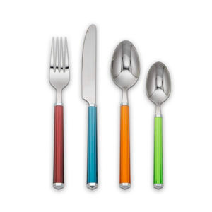 Couverts en acier inoxydable de meilleure qualité pour le dîner de restaurant de mariage royal Couverts en métal couleur argent pour la maison, le dîner et la fête - Product Image 4