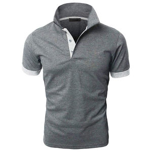 Polos de la mejor calidad, diseño atractivo, precio económico, material de algodón y poliéster, polos de manga corta para hombre, polos ligeros, camiseta polo OEM. - Product Image 3