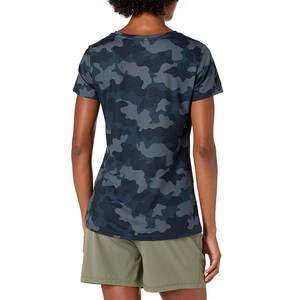 T-shirt respirant pour femme en promotion – Service OEM personnalisé – Dernier style avec imprimé – Couleur unie – Tenue décontractée légère pour l'été - Product Image 2