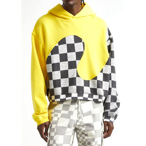 Sweat à capuche ample et épais à manches longues unisexe Hip Hop Streetwear hommes et femmes sweats à capuche au design personnalisé - Product Image 4