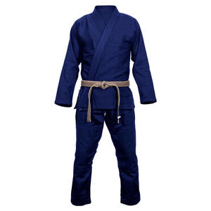 Service OEM Vente en gros Uniformes de karaté de qualité professionnelle Ensembles unisexes Logo personnalisé 100% coton Ultra léger - Product Image 4