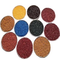 Oxyde de fer orange 960 couleur pigment route bâtiment poudre peinture papier peinture couleur brique teinture pigment inorganique
