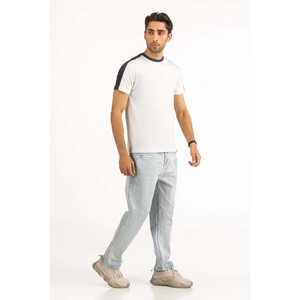 T-shirts en jersey coupe classique MN-TS-SS25-021, T-shirts oversize vierges compressés pour sérigraphie, T-shirts de créateur - Product Image 6