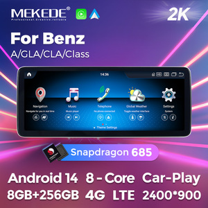 MEKEDE-<span class=keywords><strong>Autoradio</strong></span> Qualcomm pour Benz A/GLA/CLA/Class, lecteur vidéo à écran tactile Android, résolution 668 680 685 2400*900 - Product Image 2