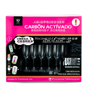 Ensemble de vaisselle en verre Jasper personnalisé de 6 pièces, gadgets personnalisés pour une utilisation promotionnelle - Product Image 2