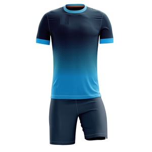 Vente en gros de maillots de football américain unisexes multicolores personnalisés pour l'été, manches courtes, séchage rapide, impression par transfert thermique, dernier design - Product Image 1