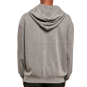 Sweat-shirts à capuche pour hommes de luxe, lavage à l'acide, imprimés personnalisés, streetwear, sweat-shirt en coton, sweat-shirts oversize pour hommes - Product Image 3