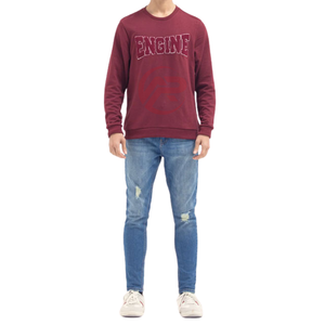 Sudadera de lana con logotipo personalizado para hombre de talla grande, y ODM OEM jersey con estampado, camisa cálida de invierno al por mayor de fábrica - Product Image 5