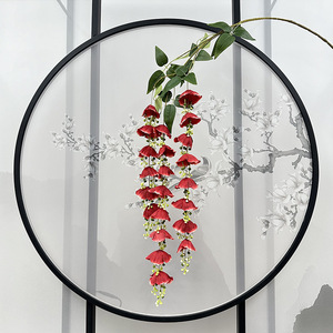 Campanule Artificiali Stile <span class=keywords><strong>Giardino</strong></span> di Monet - Composizione Floreale per Soffitto di Sale <span class=keywords><strong>da</strong></span> Matrimonio - Product Image 3