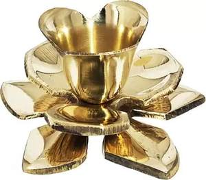 Soporte de vela de hierro hecho a mano personalizable acabado dorado para la boda casera o la decoración de Navidad-Precio al por mayor - Product Image 3