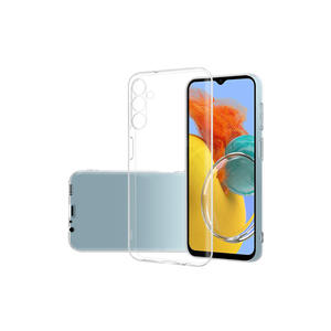 Coque de téléphone en silicone ultra-transparente Netzy Safa pour Samsung Galaxy M14, coque arrière souple en TPU compatible avec les modèles A34 7 Plus 5G - Product Image 1