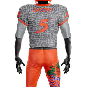 Maillot de football américain personnalisé, short rembourré à sublimation en sergé respirant, option grande taille pour l'équipe américaine - Product Image 3