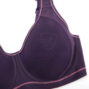 Sujetador deportivo de talla grande para mujer, cómodo y fácil de usar, disponible en stock para la venta. - Product Image 5